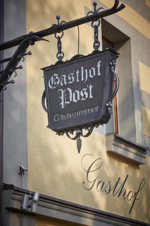 Hotel-Gasthof Die Post Brennerei Frankenhoehe Schillingsfürst Exteriér fotografie