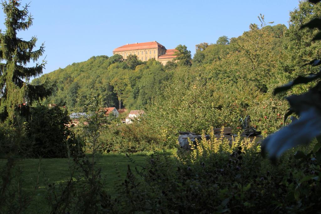 Hotel-Gasthof Die Post Brennerei Frankenhoehe Schillingsfürst Exteriér fotografie